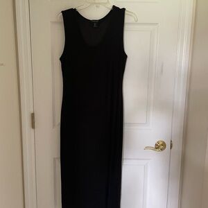 Rachel Zoe Black Sleeveless Sheath Maxi Dress